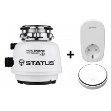 Измельчитель пищевых отходов STATUS NEXT 200 Compact с беспроводной кнопкой